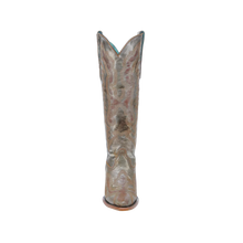 Load image into Gallery viewer, Embroidered Metallic Gold Tall Boot
