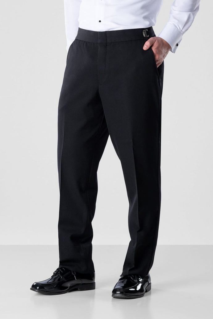 Suit Pants Super 130's - Adjustable - Black