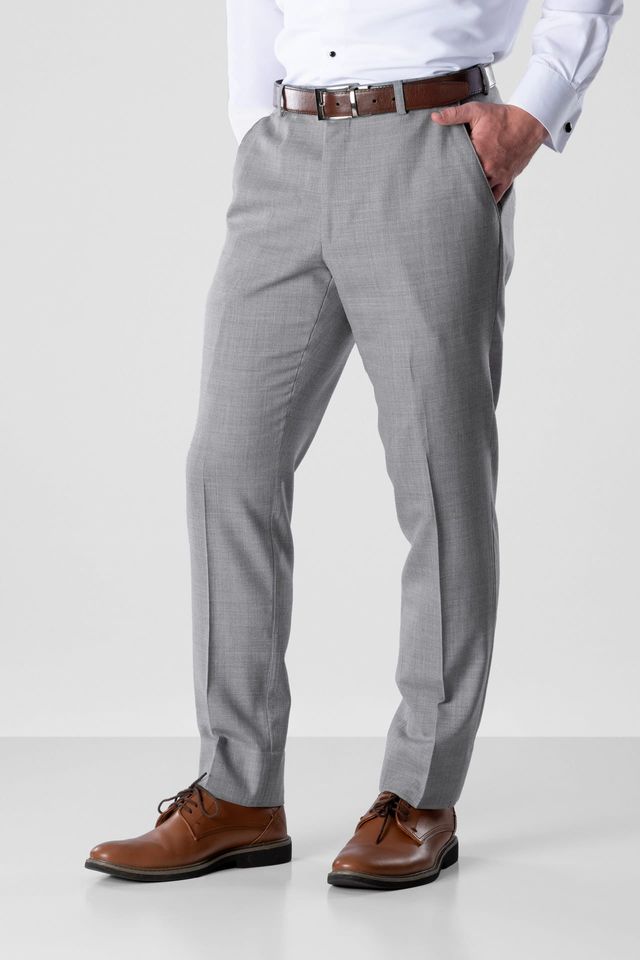 Suit Pants - Adjustable - Heather Grey