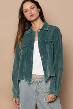 Load image into Gallery viewer, Tailored West Hunter Green Relaxed-Fit Corduroy Jacket
