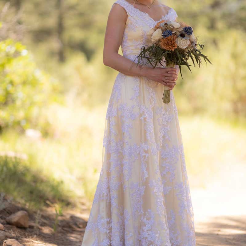 tailored west wedding dress alterations and fittings custom wedding dresses canon city colorado