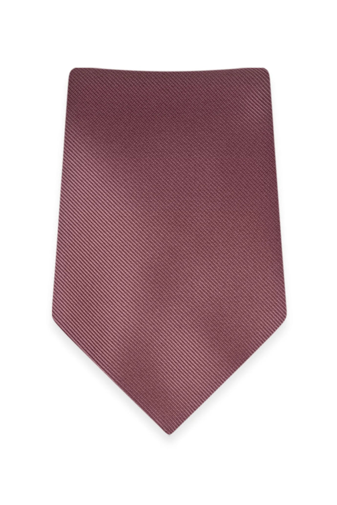 Solid Self-Tie Windsor Ties And Matching Pocket Square