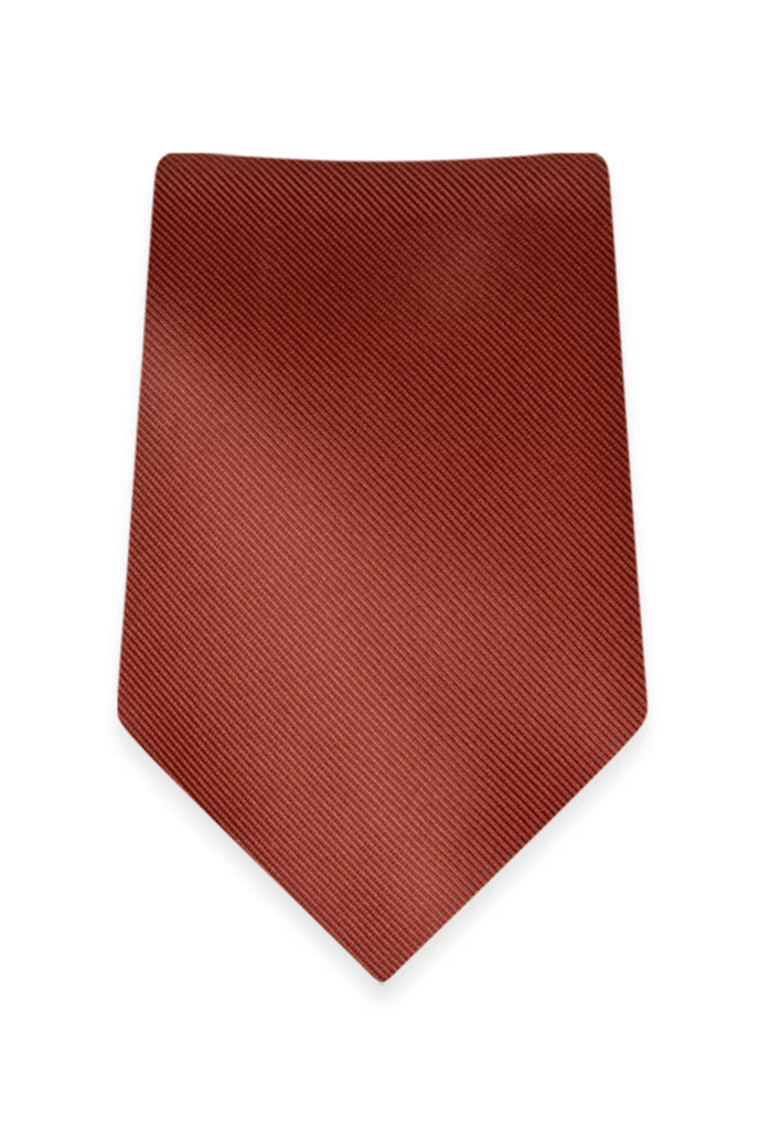 Solid Self-Tie Windsor Ties And Matching Pocket Square