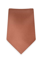Load image into Gallery viewer, Solid Self-Tie Windsor Ties And Matching Pocket Square
