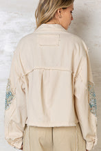 Load image into Gallery viewer, Tailored West TW Bling Denim Jacket
