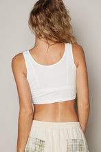 Load image into Gallery viewer, Crop Tank Top - Ivory
