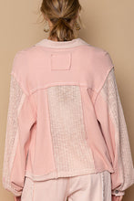 Load image into Gallery viewer, Balloon Sleeve Button Down Shirt - Pink
