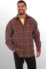Load image into Gallery viewer, Men&#39;s Brawny Yarn-Dyed Corduroy Plaid Shirt
