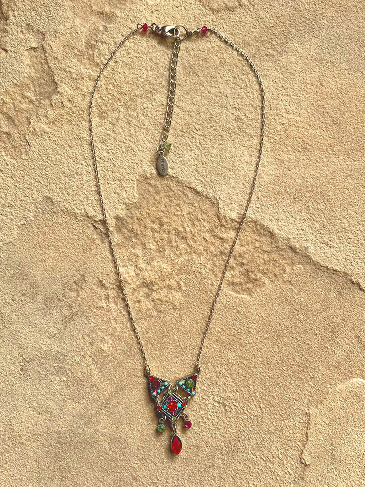 Multicolor Fresh and Experimental Necklace