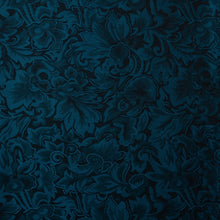 Load image into Gallery viewer, Baroque Silk Wild Rag Scarf - Cobalt 34-inch
