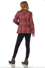 Load image into Gallery viewer, Double D Ranch Odell Barn Coat Red Plaid
