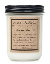 Load image into Gallery viewer, 1803 Cabin on the Hill Jar Candle
