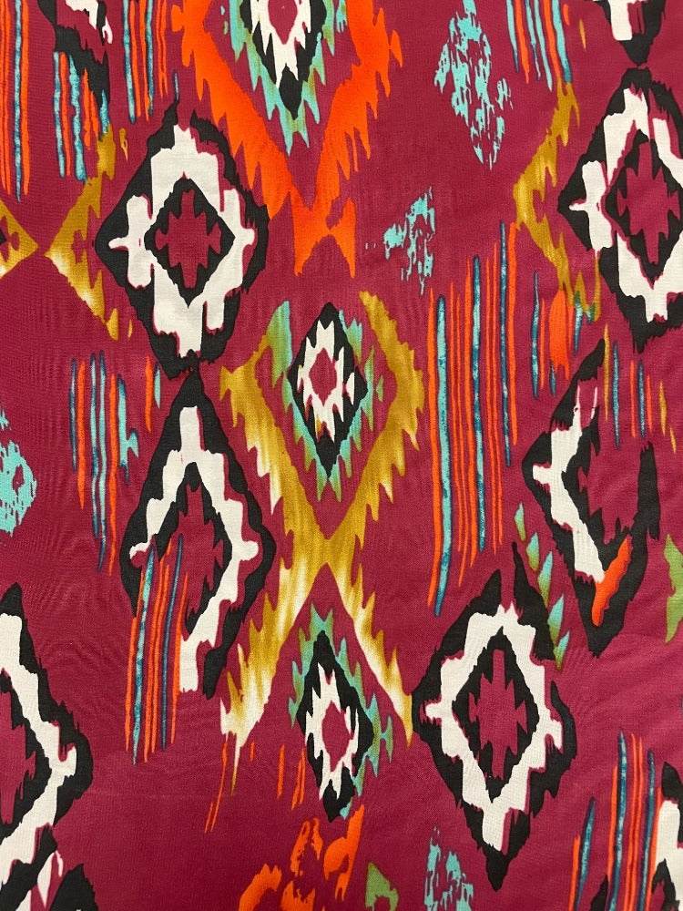Cascade Versatile Wrap - Four Corners Maroon