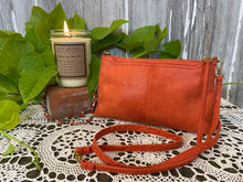 Load image into Gallery viewer, Darcy Convertible Crossbody Bag - Lava

