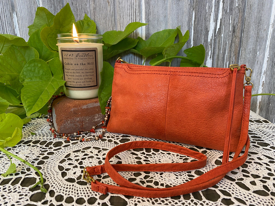 Darcy Convertible Crossbody Bag - Lava