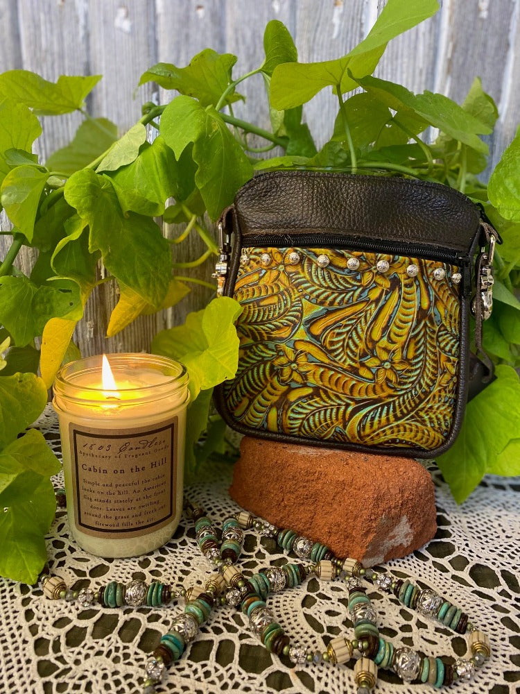 Hip Bag Holster Clip-On Purse - Dallas Print