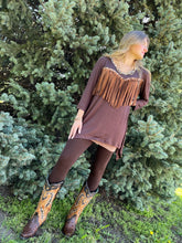Load image into Gallery viewer, SMALL Tunic with Fringe
