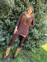 Load image into Gallery viewer, SMALL Tunic with Fringe
