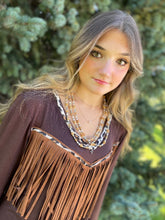 Load image into Gallery viewer, SMALL Tunic with Fringe/ CLOSEOUT take 50% OFF!
