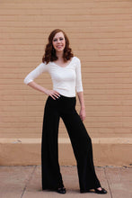 Load image into Gallery viewer, Palazzo Pant - Solid Black
