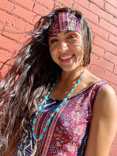 Load image into Gallery viewer, The Bandeau - Boho Blues Fest
