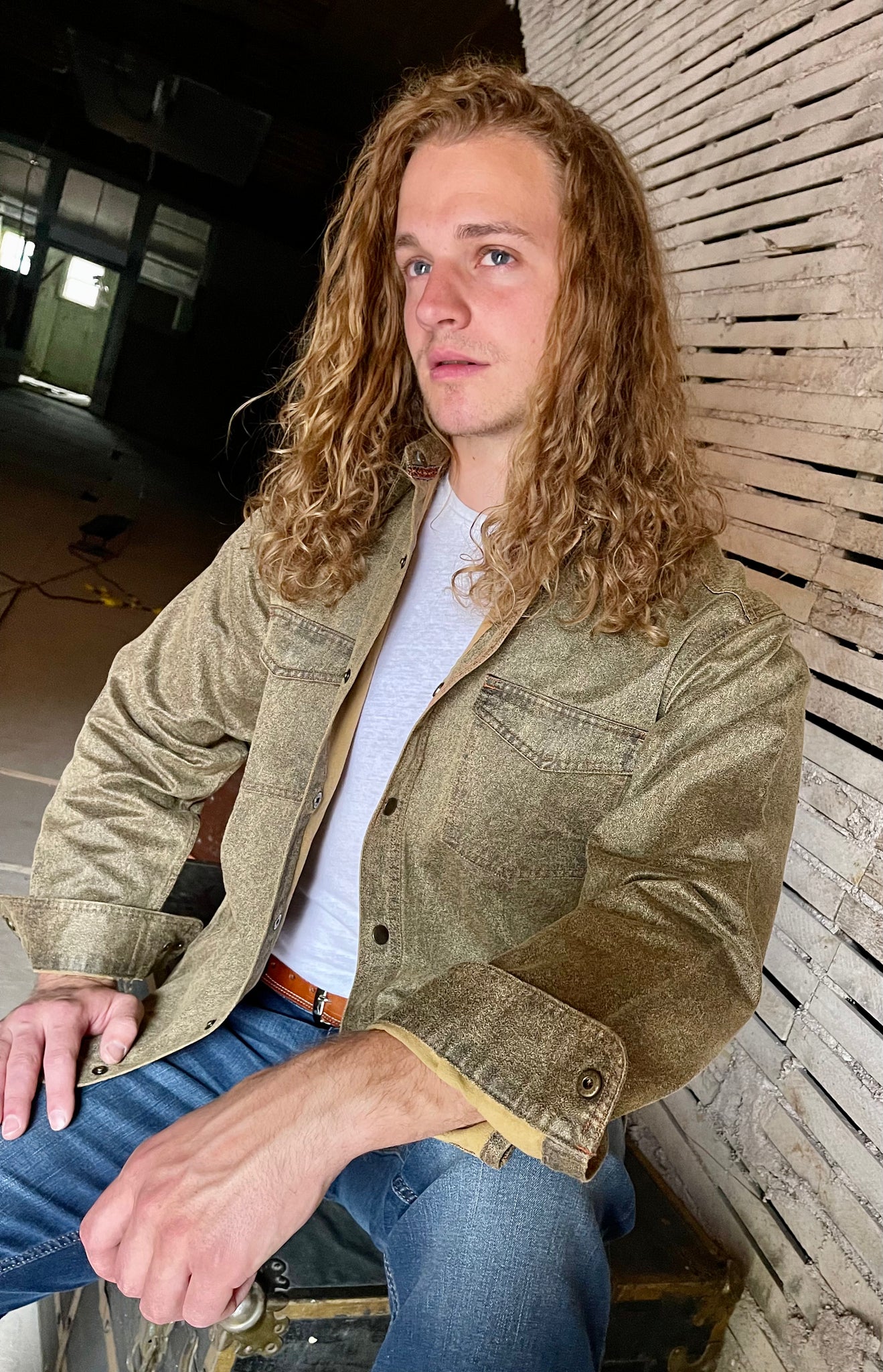 Mens moleskin 2025 shirt jacket