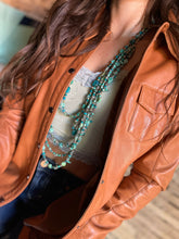 Load image into Gallery viewer, Snap Front Leather Jacket - Tan
