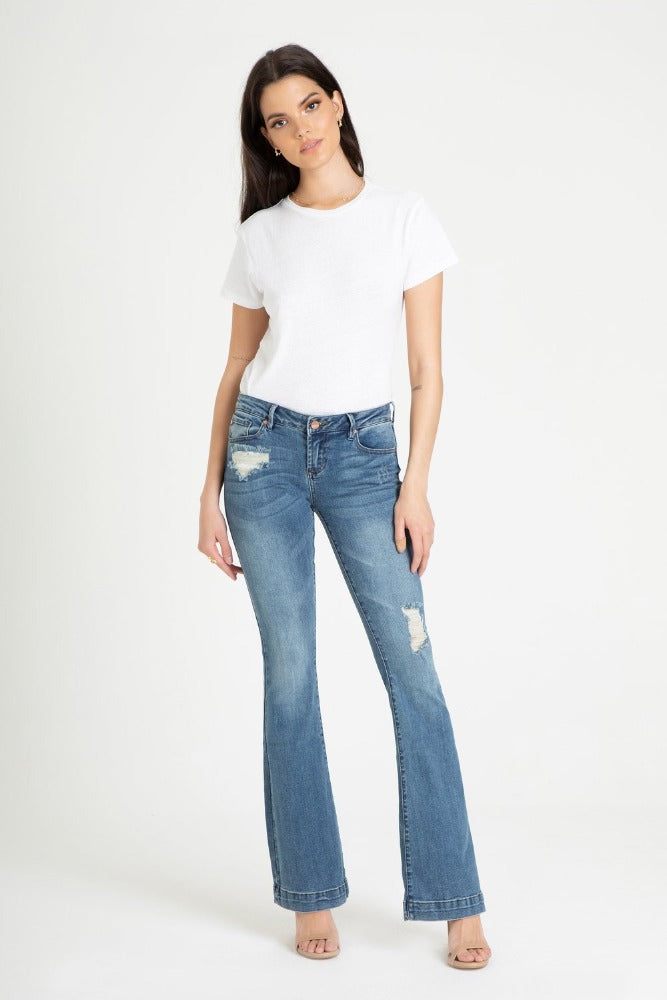 Dear John Denim Jeans - Jetsetter Rosie Flare Leg