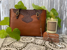 Load image into Gallery viewer, Leather  handbag - Brown
