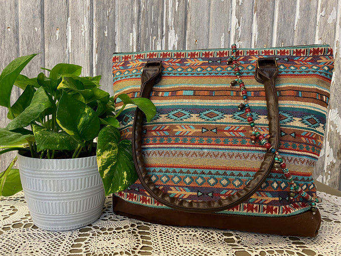 Native Blanket Shoulder Bag