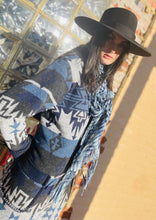 Load image into Gallery viewer, Tailored West Rhonda Stark Navy Montezuma Stroller Coat

