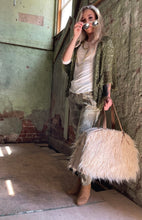 Load image into Gallery viewer, Llama Overnight Bag - Ivory
