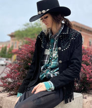 Load image into Gallery viewer, Double D Ranch Outside Boys Jacket Black
