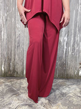 Load image into Gallery viewer, Palazzo Pant - Rich Red
