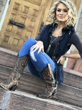 Load image into Gallery viewer, Corral Brown Full Overlay &amp; Stud Boots G1309
