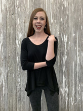 Load image into Gallery viewer, Freddi Top - Black
