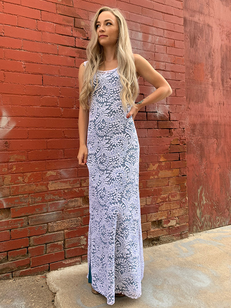 amore maxi dress Amore Linen Maxi Dress