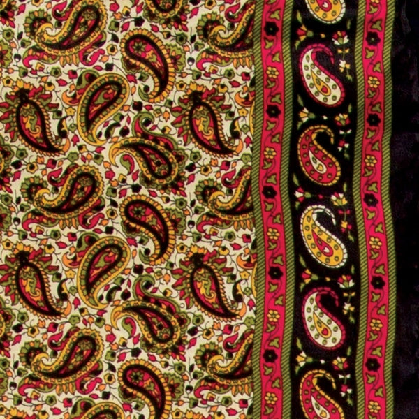 Gold #9 Satin Wild Rag Silk Scarf 34-inch