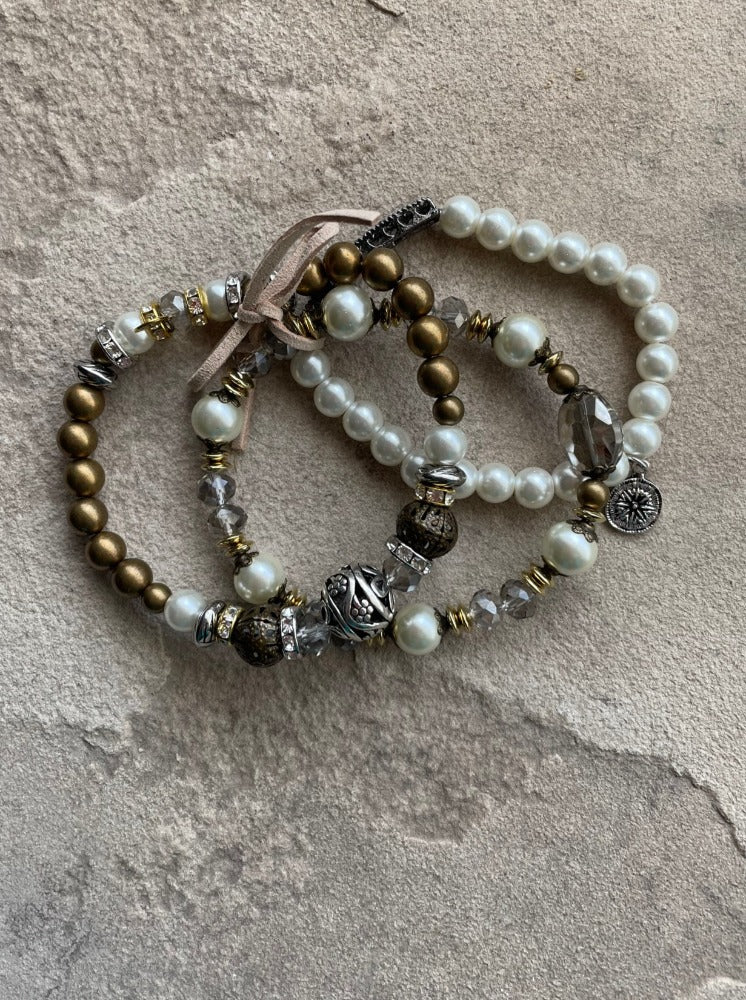 Multi-Strand Bead Bracelet