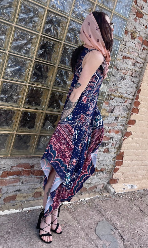 Tailored top bohemian style
