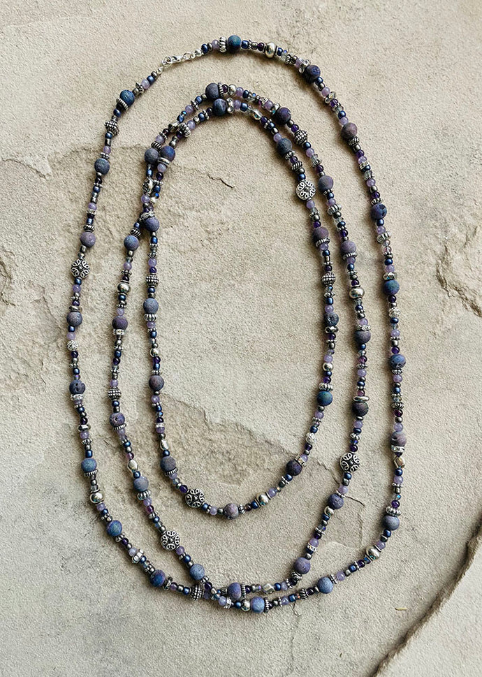 Twilight Sky Long Necklace