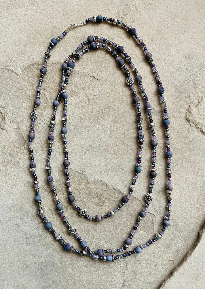 Twilight Sky Long Necklace