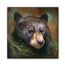 Load image into Gallery viewer, Bear Portrait in Trees Wall Decor by Marilynn Mason

