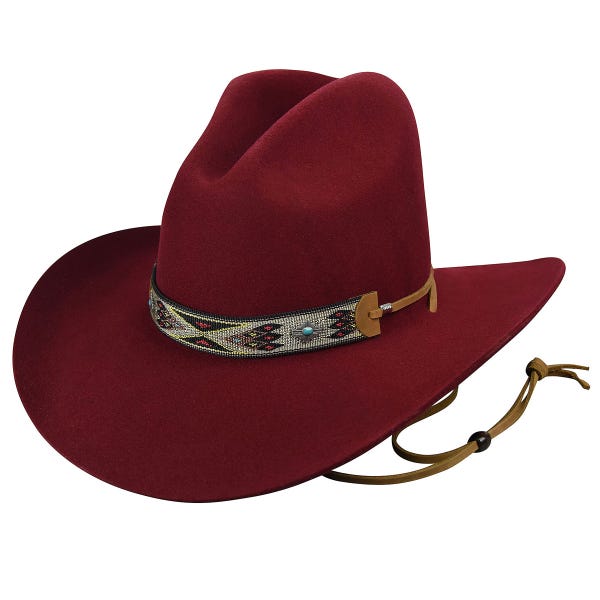 Renegade® Hickstead Western Hat - Cranberry