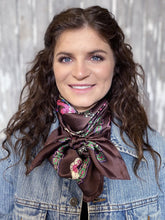 Load image into Gallery viewer, Morocco #10 Charmeuse Silk Wild Rag Scarf 34-inch
