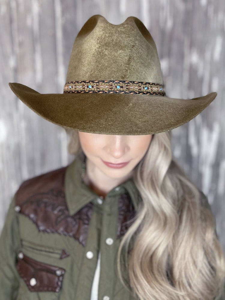 Bailey Zella Western Hat - Sooty Palomino