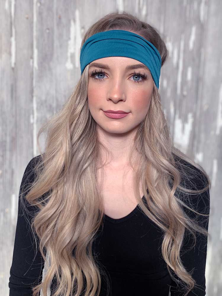 The Bandeau - Aqua Blue