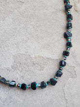 Load image into Gallery viewer, Black Ridge Statement Necklace
