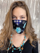 Load image into Gallery viewer, The Bandeau - Boho Turquoise
