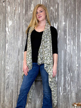Load image into Gallery viewer, Cascade Versatile Wrap - Green Wildflower
